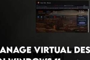 How to Manage Virtual Desktops in Windows