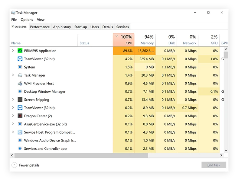 How to fix high cpu usage in windows task manager