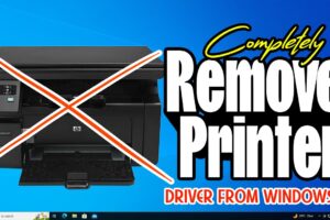 How to Uninstall Printer Drivers in Windows
