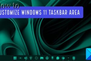 How to Customize Taskbar in Windows 11