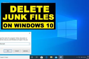 How to Delete Junk files from Windows laptop