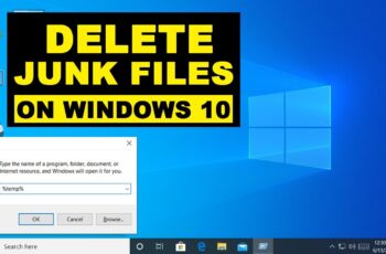 How to Delete Junk files from Windows laptop