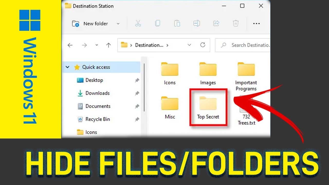 How to Hide or Unhide Files and Folders in Windows Explorer